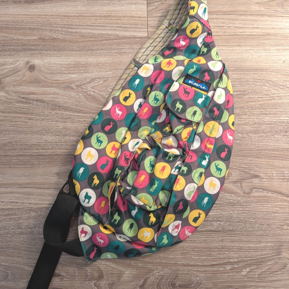 KAVU Animal Pattern Sling Bag
